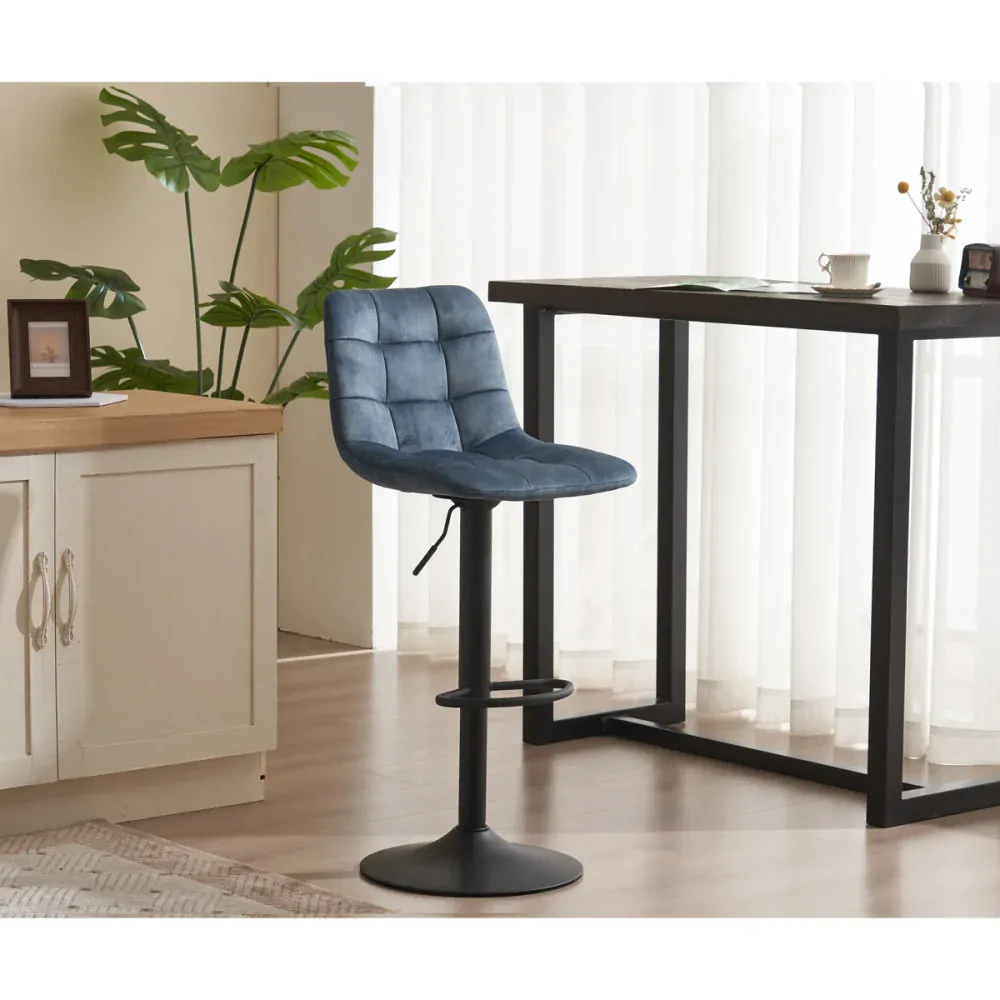 Autronic - barová židle AUB-711 BLUE4